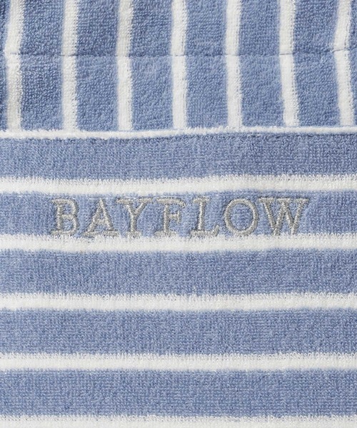 BAYFLOW（ベイフロー）の「[500mlペットボトルが入る]パイルスクエアミニロゴトート（トートバッグ・レディース・ピンク/ベージュ/ライトブルー・FREE）」の14枚目の写真