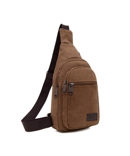 BACKYARD FAMILY(バックヤードファミリー)の「ショルダーバッグ pmysbag19(ボディバッグ/ウエストポーチ・メンズ・ブラック/ブラウン・FREE)」の2枚目の写真