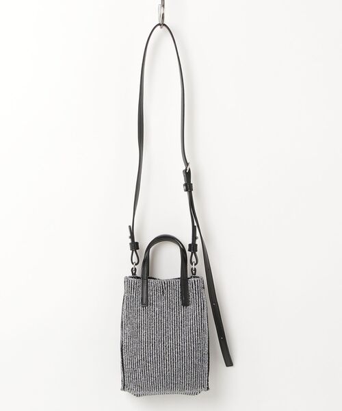 LASTFRAME(ラストフレーム)の「【LASTFRAME】KYOTO METALLIC TOTE MINI(トートバッグ・メンズ・シルバー・FREE)」の2枚目の写真