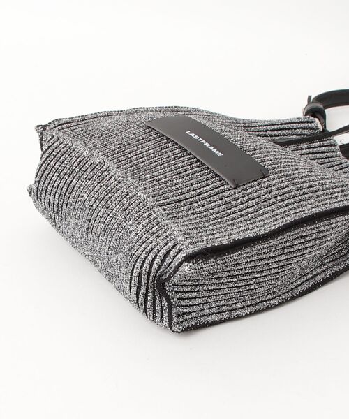 LASTFRAME(ラストフレーム)の「【LASTFRAME】KYOTO METALLIC TOTE MINI(トートバッグ・メンズ・シルバー・FREE)」の3枚目の写真