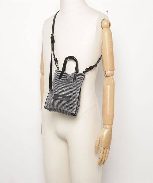 LASTFRAME(ラストフレーム)の「【LASTFRAME】KYOTO METALLIC TOTE MINI(トートバッグ・メンズ・シルバー・FREE)」の5枚目の写真