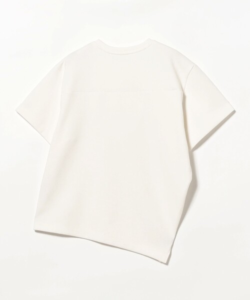 Demi-Luxe BEAMS（デミルクス ビームス）の「ブークレ アシンメトリーヘム Tシャツ（Tシャツ/カットソー・レディース・グレー/ブラウン/ホワイト・ONE SIZE）」の20枚目の写真