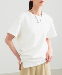 Demi-Luxe BEAMS | ブークレ アシンメトリーヘム Tシャツ(Tシャツ/カットソー)