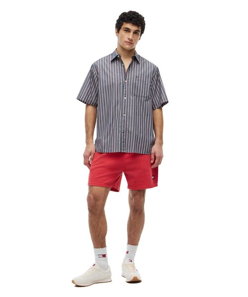 tommy jeans(トミー ジーンズ)の「ストライプポプリンショートスリーブリラックスシャツ(シャツ/ブラウス・メンズ・マルチ/サックスブルー系・LARGE/MEDIUM/SMALL/X-LARGE)」の3枚目の写真