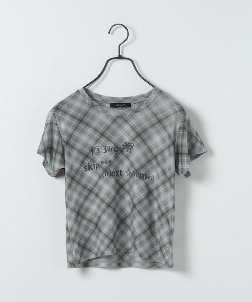 JEANASIS - みっち JEANASIS｜ジーナシスのTシャツ/カットソー（グレー/灰色系・半袖