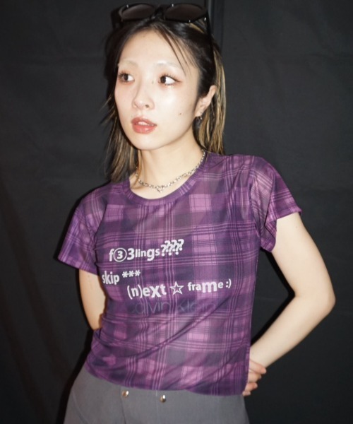 JEANASIS｜ジーナシスのTシャツ/カットソー（パープル/紫色系）通販