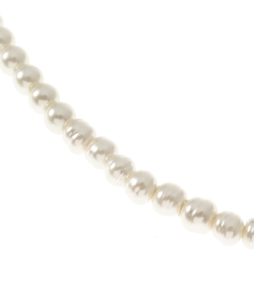 JOURNAL STANDARD relume（ジャーナルスタンダード　レリューム）の「《WEB限定追加2》relumeガラスパールネックレス40cm（ネックレス・レディース・ホワイト・FREE）」の9枚目の写真