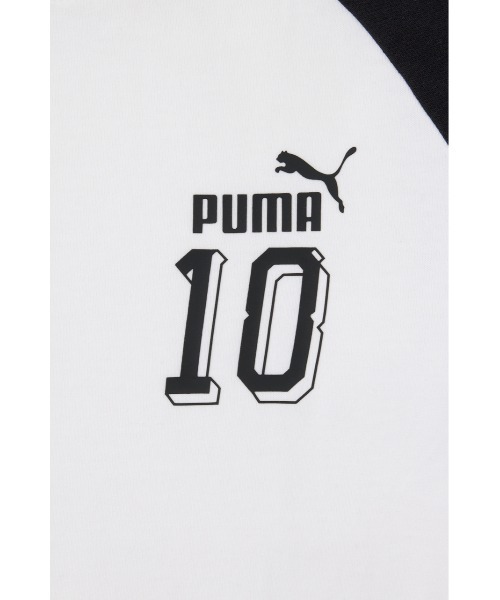 PUMA（プーマ）の「スリム ショート リンガー TS（Tシャツ/カットソー・レディース・ホワイト・MEDIUM）」の6枚目の写真