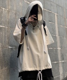 Minimal Short Sleeve Hoodie ミニマルショートスリーブフーディー