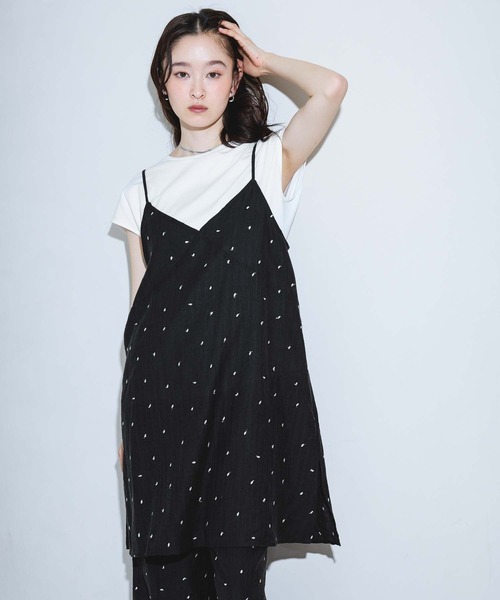 LAKOLE（ラコレ）の「＜接触冷感＞coolfiberノースリーブ / 679634（Tシャツ/カットソー・レディース・オフホワイト・FREE）」の4枚目の写真