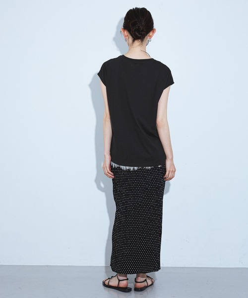 LAKOLE（ラコレ）の「＜接触冷感＞coolfiberノースリーブ / 679634（Tシャツ/カットソー・レディース・オフホワイト・FREE）」の11枚目の写真
