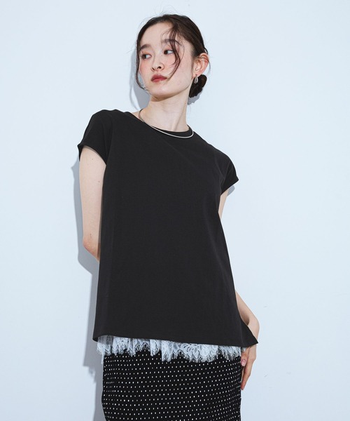 LAKOLE（ラコレ）の「＜接触冷感＞coolfiberノースリーブ / 679634（Tシャツ/カットソー・レディース・オフホワイト・FREE）」の13枚目の写真