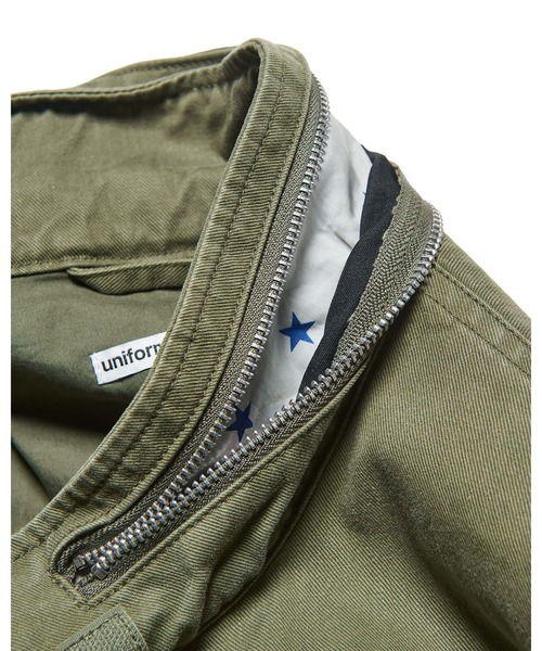 uniform experiment（ユニフォームエクスペリメント）の「MILITARY FIELD BLOUSON（ブルゾン・メンズ・ネイビー/カーキ・1/2/3/5/4）」の10枚目の写真