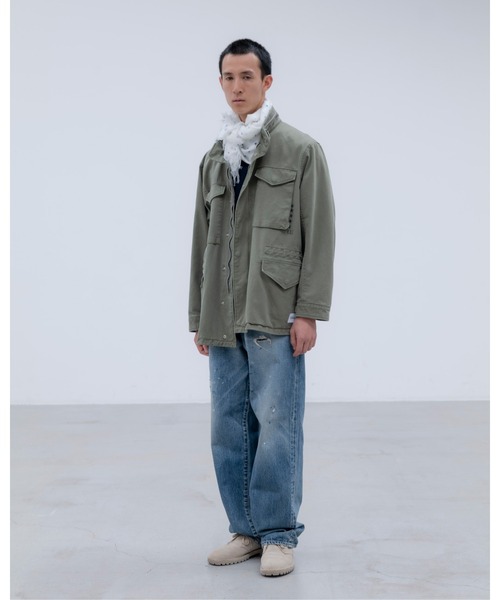 uniform experiment（ユニフォームエクスペリメント）の「MILITARY FIELD BLOUSON（ブルゾン・メンズ・ネイビー/カーキ・1/2/3/5/4）」の4枚目の写真
