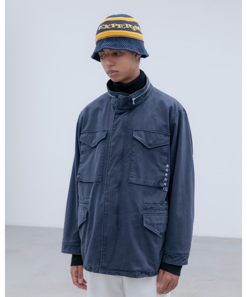 uniform experiment（ユニフォームエクスペリメント）の「MILITARY FIELD BLOUSON（ブルゾン・メンズ・ネイビー/カーキ・1/2/3/5/4）」の12枚目の写真