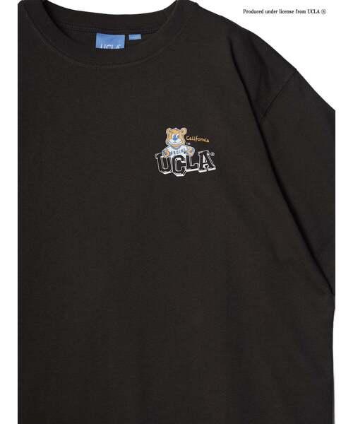 UCLA(ユーシーエルエー)の「【UCLA】 バックロゴプリント ショートスリーブTEE(Tシャツ/カットソー・メンズ・チャコールグレー/ホワイト/サックスブルー・3/2)」の5枚目の写真