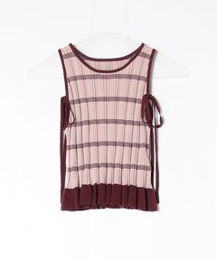 MEDI PURIPURI SHORT KNIT TOP（Tシャツ/カットソー）｜Ameri（アメリ