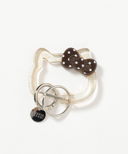LOWRYS FARM（ローリーズファーム）の「【HELLO KITTY】DOTカラビナ 672123 /GOODS（キーホルダー・レディース・ブラック/ブラウン/レッド/ホワイト・FREE）」の13枚目の写真
