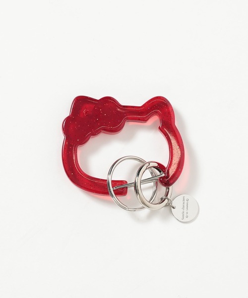 LOWRYS FARM（ローリーズファーム）の「【HELLO KITTY】DOTカラビナ 672123 /GOODS（キーホルダー・レディース・ブラック/ブラウン/レッド/ホワイト・FREE）」の14枚目の写真