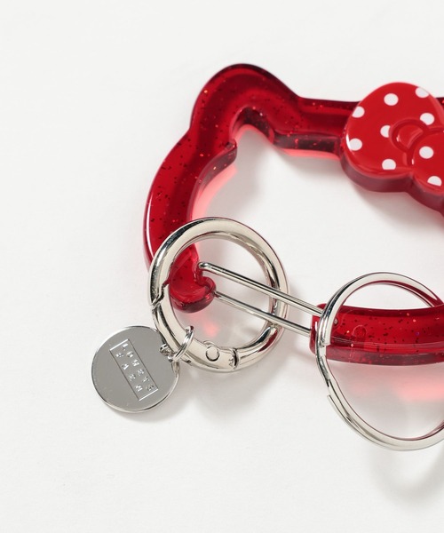 LOWRYS FARM（ローリーズファーム）の「【HELLO KITTY】DOTカラビナ 672123 /GOODS（キーホルダー・レディース・ブラック/ブラウン/レッド/ホワイト・FREE）」の16枚目の写真