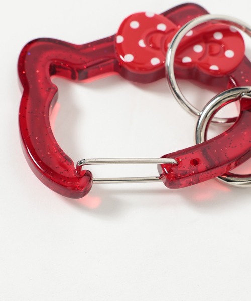 LOWRYS FARM（ローリーズファーム）の「【HELLO KITTY】DOTカラビナ 672123 /GOODS（キーホルダー・レディース・ブラック/ブラウン/レッド/ホワイト・FREE）」の18枚目の写真