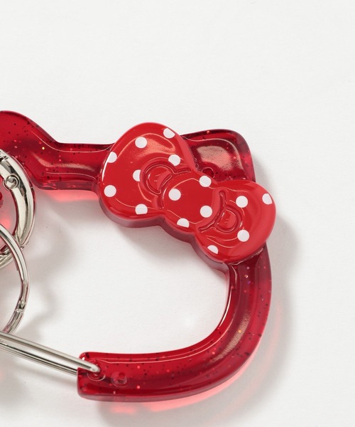 LOWRYS FARM（ローリーズファーム）の「【HELLO KITTY】DOTカラビナ 672123 /GOODS（キーホルダー・レディース・ブラック/ブラウン/レッド/ホワイト・FREE）」の22枚目の写真
