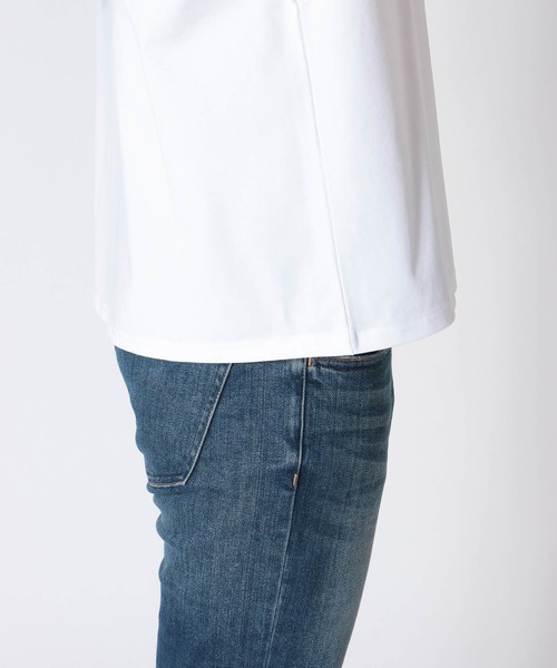 Jines(ジネス)の「刺繍Tシャツ(Tシャツ/カットソー・レディース・ホワイト/チャコールグレー/モカ・38)」の17枚目の写真