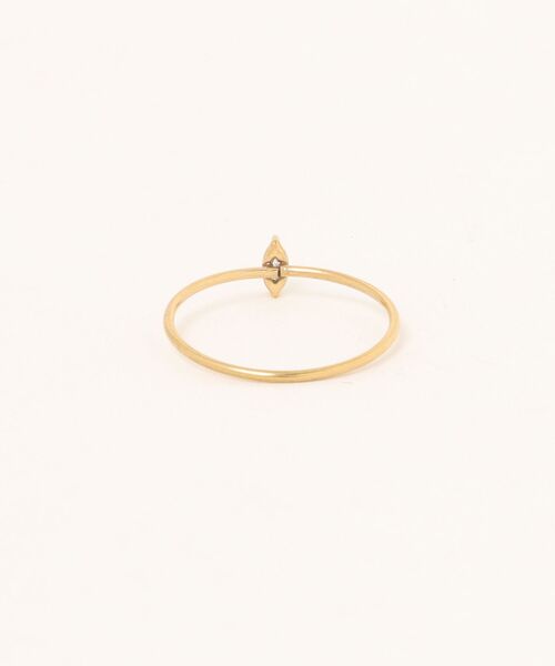 Peony（ピオニー）の「【Peony/ピオニー】シンプルストーンリング【アレルギー対応】（リング・レディース・ゴールド・11号）」の7枚目の写真