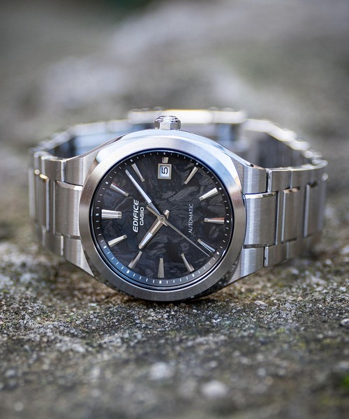 EDIFICE(CASIO)(エディフィス)の「EDIFICE AUTOMATIC / EFK-200CD-1AJF(アナログ腕時計・メンズ・ブラック×シルバー・FREE)」の5枚目の写真