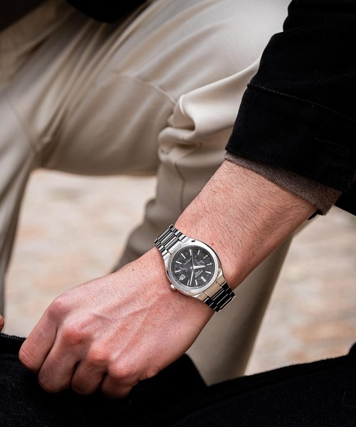 EDIFICE(CASIO)(エディフィス)の「EDIFICE AUTOMATIC / EFK-200CD-1AJF(アナログ腕時計・メンズ・ブラック×シルバー・FREE)」の11枚目の写真