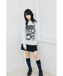 名代 富士そば ロングスリーブTシャツ(かえしホワイト)