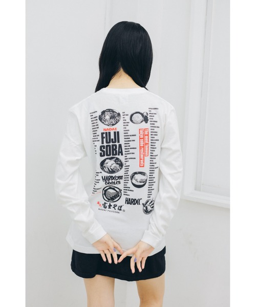 ハードコアチョコレート(ハードコアチョコレート)の「名代 富士そば ロングスリーブTシャツ(かえしホワイト)(Tシャツ/カットソー・メンズ・ホワイト・XX-LARGE/LARGE/X-LARGE)」の17枚目の写真