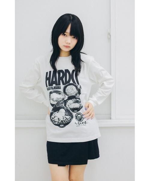 ハードコアチョコレート(ハードコアチョコレート)の「名代 富士そば ロングスリーブTシャツ(かえしホワイト)(Tシャツ/カットソー・メンズ・ホワイト・XX-LARGE/LARGE/X-LARGE)」の2枚目の写真