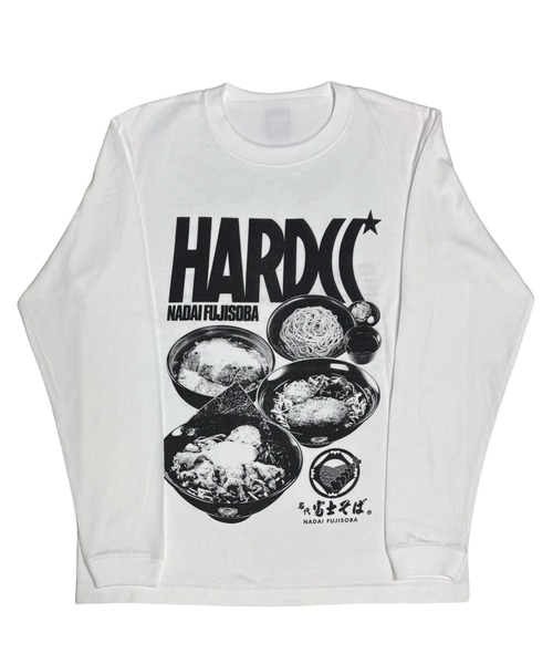ハードコアチョコレート(ハードコアチョコレート)の「名代 富士そば ロングスリーブTシャツ(かえしホワイト)(Tシャツ/カットソー・メンズ・ホワイト・XX-LARGE/LARGE/X-LARGE)」の12枚目の写真