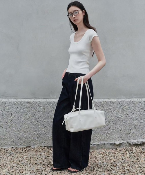 Bie（ビエ）の「ワイドデニムパンツ（その他パンツ・レディース・インディゴブルー・S/L/M）」の8枚目の写真