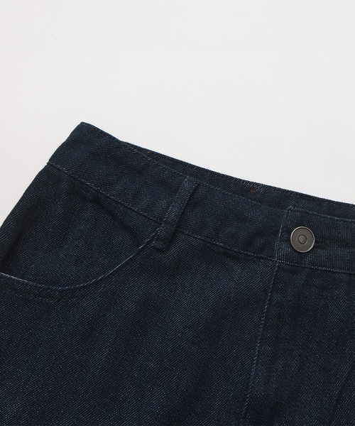 Bie（ビエ）の「ワイドデニムパンツ（その他パンツ・レディース・インディゴブルー・S/L/M）」の12枚目の写真
