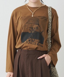 PUAL CE CIN | フォトプリントロンT(Tシャツ/カットソー)