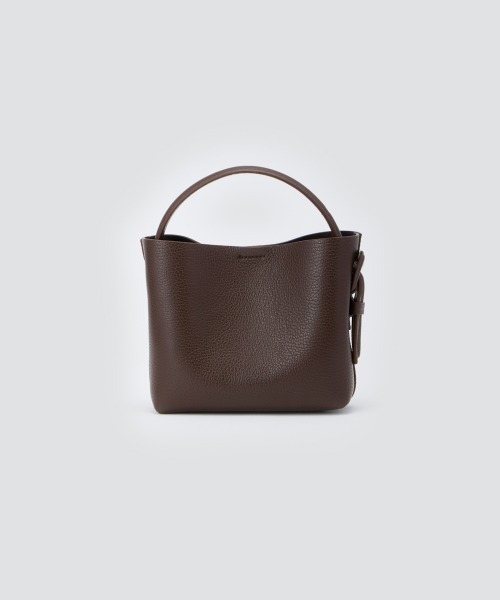 PELLICO(ペリーコ)の「ANELLI TURNLOCK MINI バッグ BROWN(ハンドバッグ・レディース・ブラウン・FREE)」の3枚目の写真