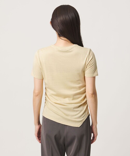 MARW UNITED ARROWS（マルゥ ユナイテッドアローズ）の「＜MARW UNITED ARROWS＞サイド ギャザー プルオーバー（Tシャツ/カットソー・レディース・オリーブ/イエロー/ダークグレー/ホワイト・FREE）」の17枚目の写真