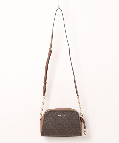 MICHAEL KORS(マイケルコース)の「ASHTON カメラ クロスボディバッグ エクストラスモール - Mkシグネチャー(ショルダーバッグ・レディース・ブラウン・FREE)」の1枚目の写真