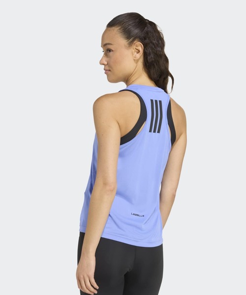 adidas（アディダス）の「Les Mills グラフィック タンクトップ / アディダス adidas（タンクトップ・レディース・ブルー・LARGE/XX-LARGE/X-SMALL/X-LARGE/SMALL/MEDIUM）」の2枚目の写真