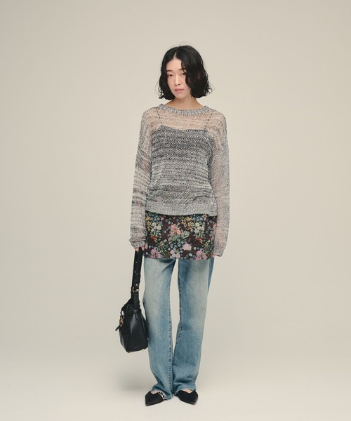 eL(エル)の「【eL】Gobelin Mini Skirt/1066479(スカート・レディース・ブラック系その他/ホワイト系その他・FREE)」の18枚目の写真