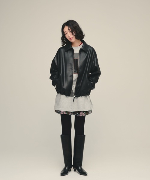 eL(エル)の「【eL】Gobelin Mini Skirt/1066479(スカート・レディース・ブラック系その他/ホワイト系その他・FREE)」の13枚目の写真