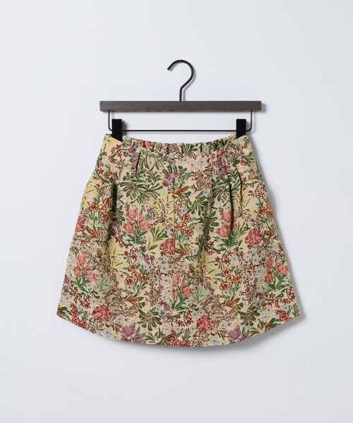 eL(エル)の「【eL】Gobelin Mini Skirt/1066479(スカート・レディース・ブラック系その他/ホワイト系その他・FREE)」の3枚目の写真