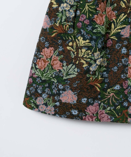 eL(エル)の「【eL】Gobelin Mini Skirt/1066479(スカート・レディース・ブラック系その他/ホワイト系その他・FREE)」の7枚目の写真