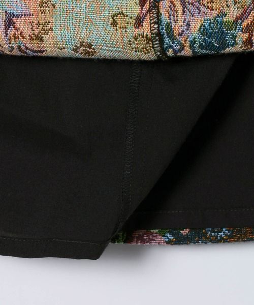 eL(エル)の「【eL】Gobelin Mini Skirt/1066479(スカート・レディース・ブラック系その他/ホワイト系その他・FREE)」の11枚目の写真