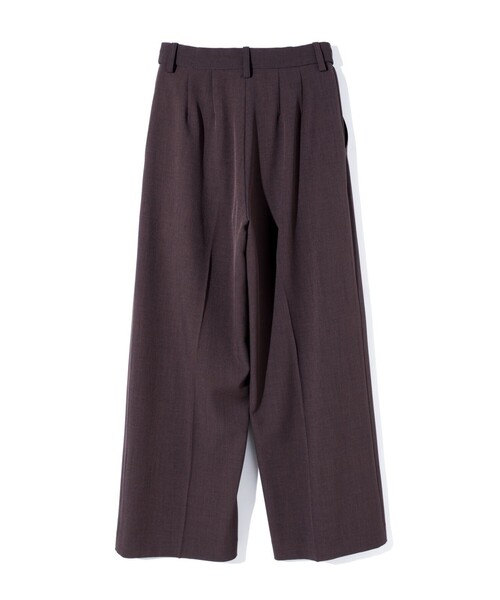 MIDIUMISOLID（ミディウミソリッド）の「MIDIUMISOLID for Ladies エッセンシャルイーズパンツ（その他パンツ・レディース・ブラック/チャコールグレー/ブラウン・FREE）」の22枚目の写真