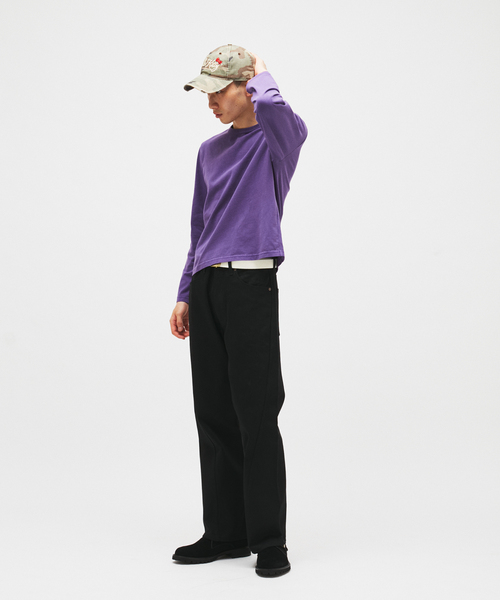 JOURNAL STANDARD(ジャーナルスタンダード)の「3D NARROW ナロー キャノン ヘム カット デニム(デニムパンツ・メンズ・ブラック系その他/ネイビー・SMALL/LARGE/MEDIUM)」の3枚目の写真