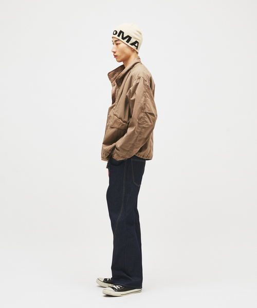 JOURNAL STANDARD(ジャーナルスタンダード)の「3D NARROW ナロー キャノン ヘム カット デニム(デニムパンツ・メンズ・ブラック系その他/ネイビー・SMALL/LARGE/MEDIUM)」の12枚目の写真