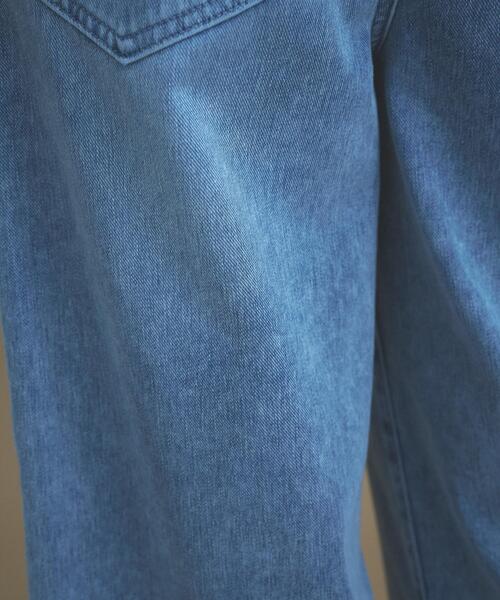 cloenc(クロエンス)の「【8サイズ展開/トールサイズ】DeniMoove ライトデニム イージーパンツ 360°ストレッチ(デニムパンツ・レディース・ブルー/ネイビー・00/01/02/03/90/91/92/93)」の16枚目の写真